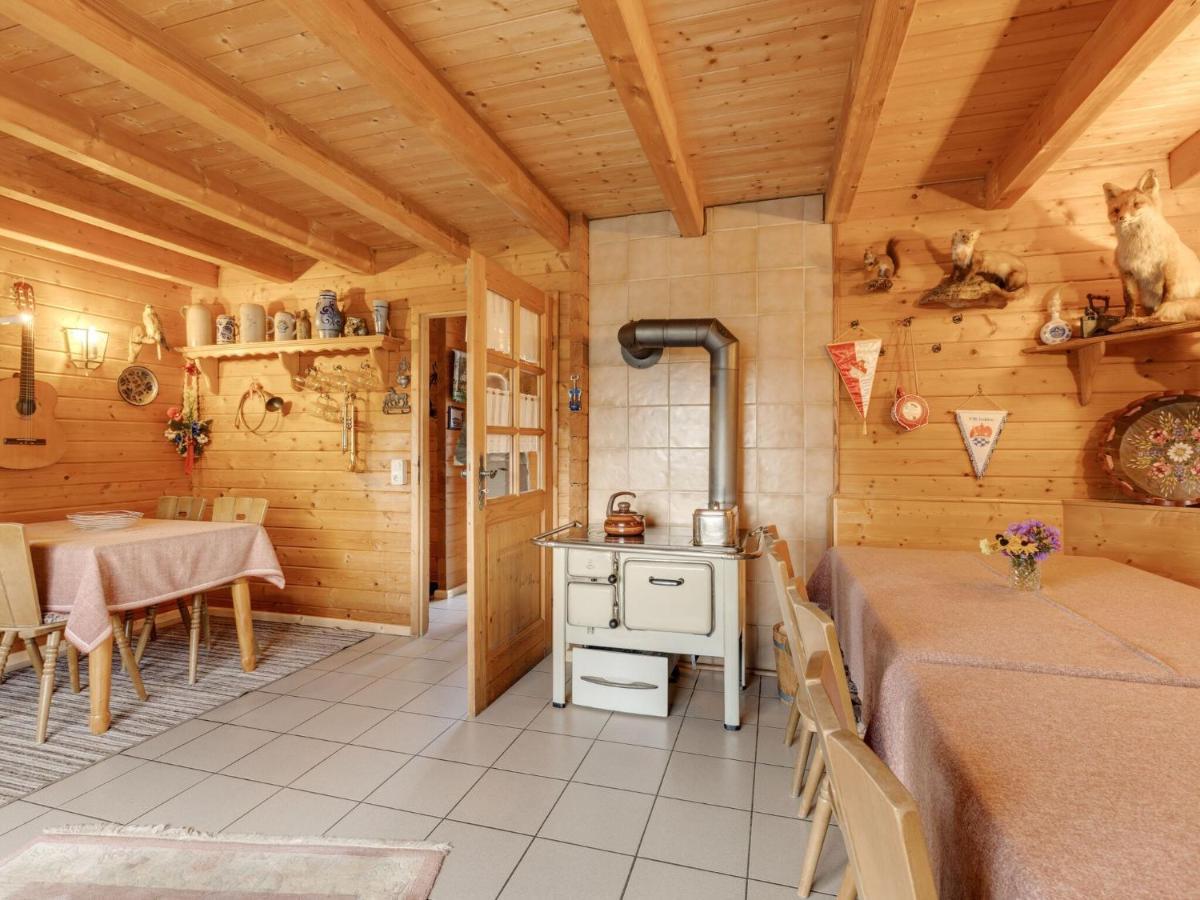 Chalet In Hinterrod Thuringia With Sauna Eisfeld Ngoại thất bức ảnh